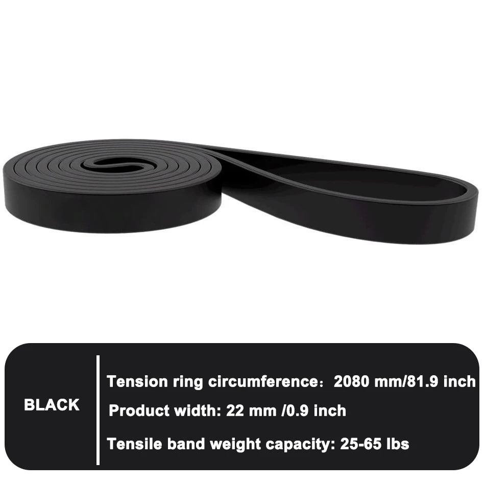 Bande de résistance élastique pour entraînement | Expander de fitness à domicile, soutien pour yoga, tractions et CrossFit